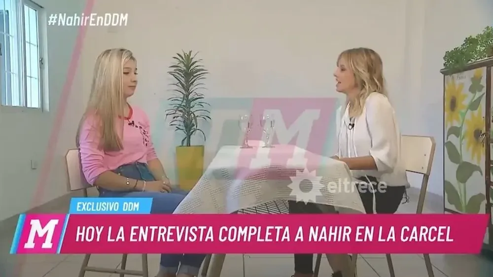 Entrevista de Mariana Fabbiani a Nahir Galarza