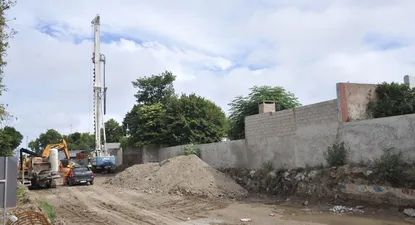 Obras en el Ferrocarril Central (Archivo).
