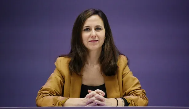 La secretaria general de Podemos, Ione Belarra.