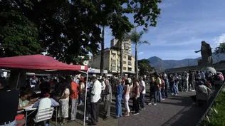 Los Puntos Rojo, una cita junto a los puestos electorales acusados de violar las normas electorales