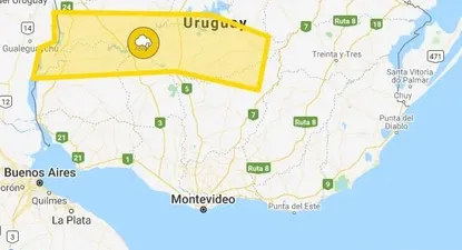 alerta amarilla por tormentas en el centro y oeste del pais: conoce las localidades afectadas