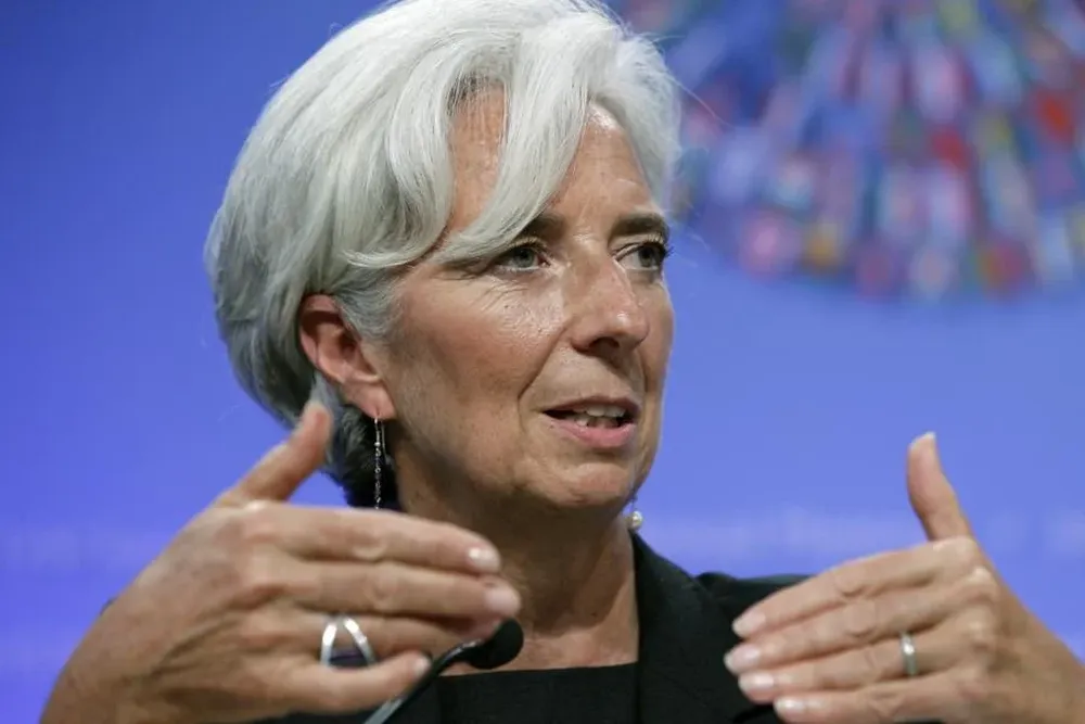 Christine Lagarde, directora gerente del FMI