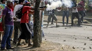 Los mayores disturbios se producían en los alrededores de la Universidad Politécnica de Managua