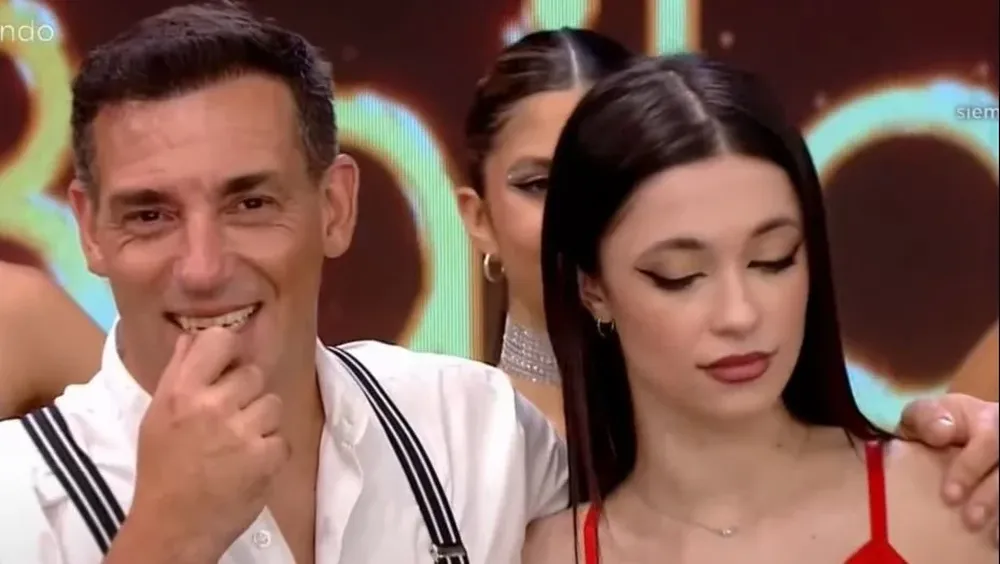 Maxi en sus últimos instantes en el Bailando