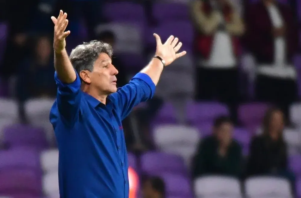 Renato Portaluppi, técnico de Gremio Renato Portaluppi, técnico de Gremio