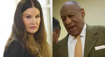 Janice Dickinson y Bill Cosby