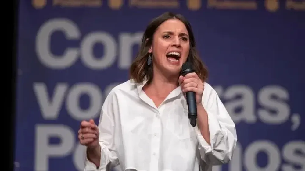 Irene Montero, ex ministra de Igualdad.
