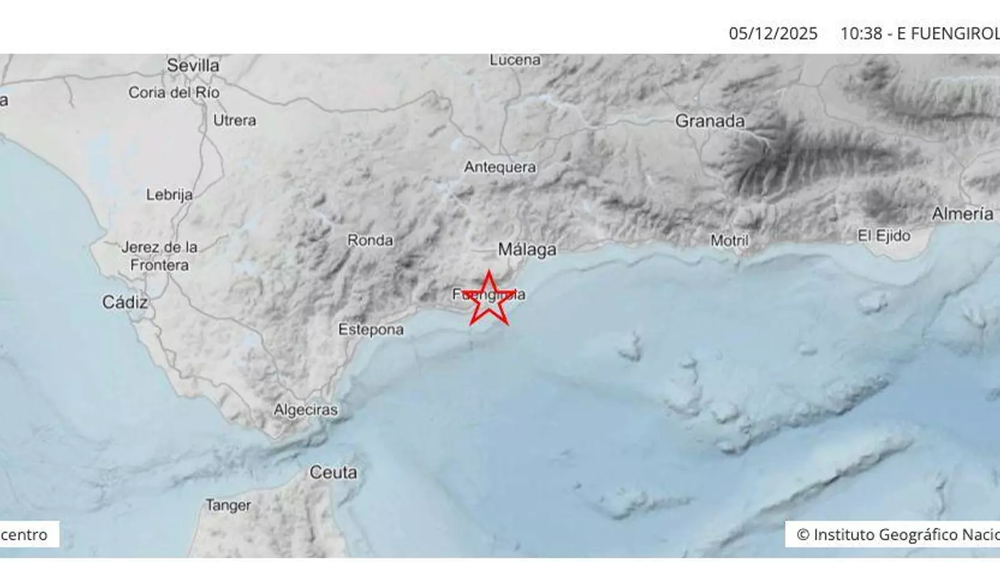 Un terremoto sacudió varias provincias de Andalucía.