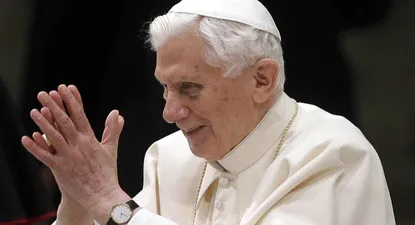 Archivo, 2013. El papa emérito Benedicto XVI