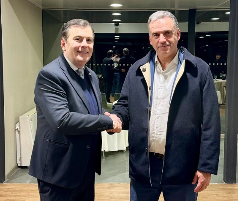 Gerardo Zamora con Yamandú Orsi