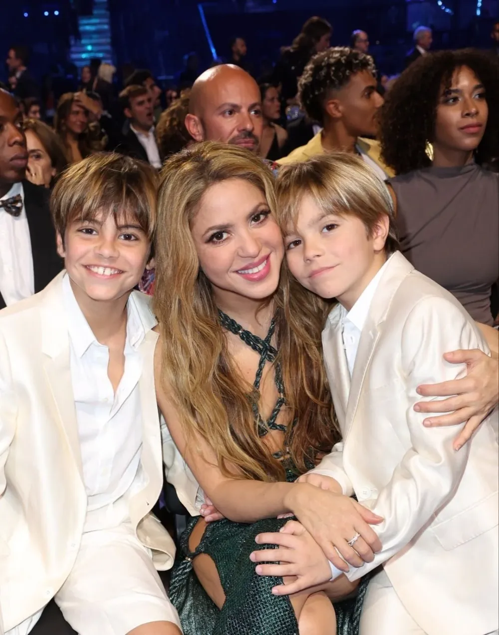 Shakira y sus hijos