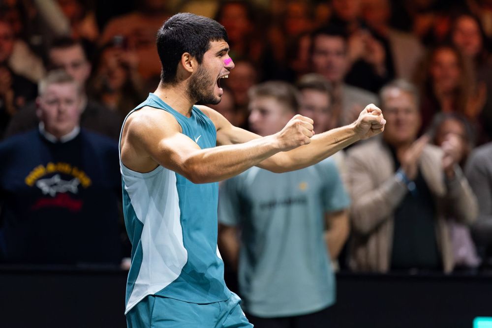 Carlos Alcaraz campeón en Rotterdam.