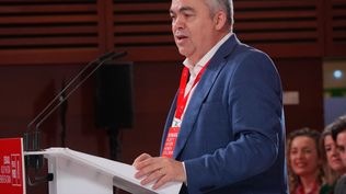 El secretario de Organización del PSOE, Santos Cerdán.