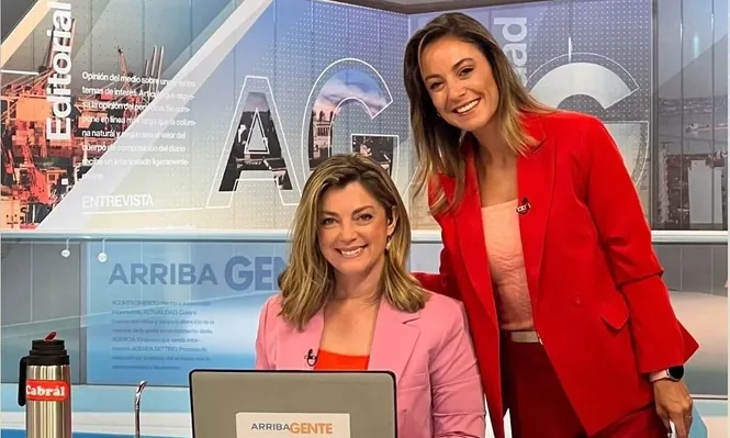 Lorena Bomio y Magdalena Correa en Arriba Gente