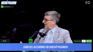 Carlos Lazzarino, candidato a presidente de Peñarol, en Quedó Picando