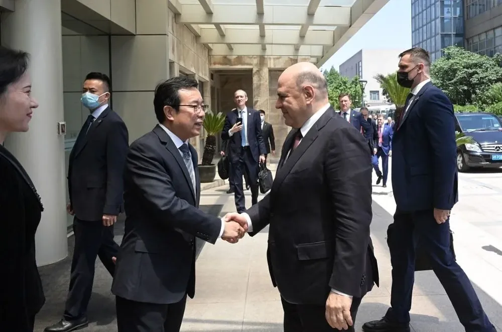 Este año alcanzaremos el objetivo de elevar el intercambio comercial entre Rusia y China a US$ 200.000 millones, dijo Mishustin