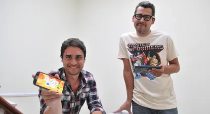Alan Kind y Martín Larre