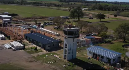 Avanzan las obras en el Aeropuerto de Salto.