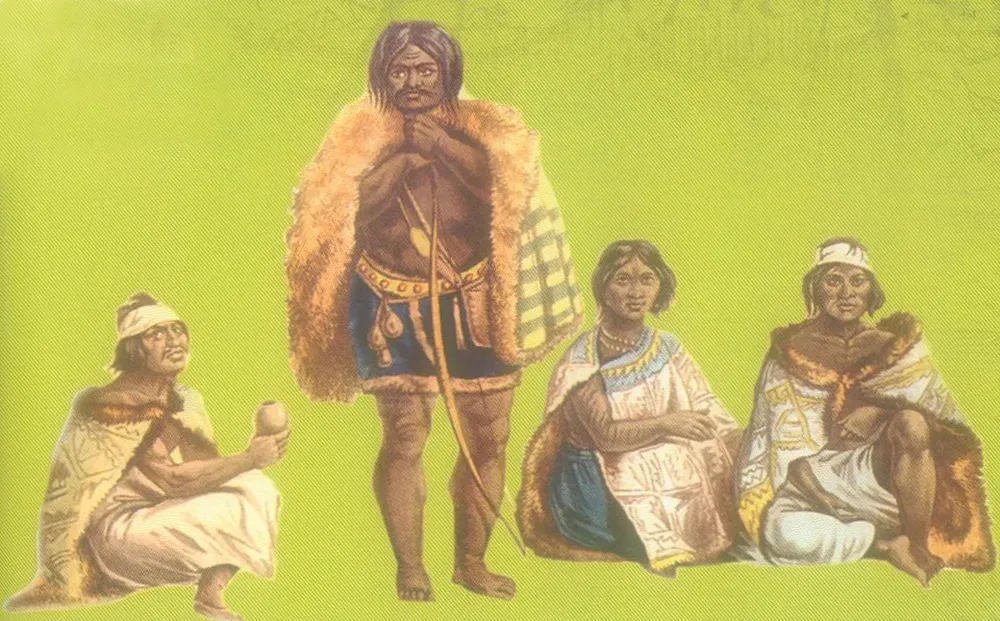 En el libro Indígenas del Uruguay, al cual pertenece esta ilustración de charrúas, Bracco se pregunta por qué el pasado indígena del país es un misterio, aun después de años de investigación