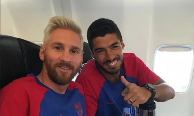 Messi y Suárez