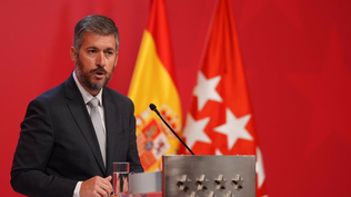 Miguel Ángel García, portavoz de la Comunidad de Madrid.