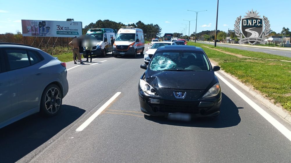 Un joven de 20 años está grave tras accidente en Ruta Interbalnearia&nbsp;