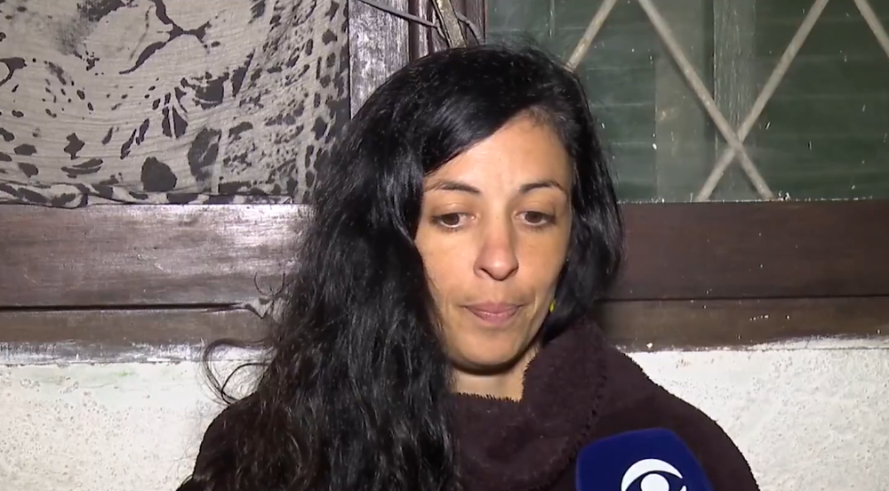 La mujer víctima de la rapiña