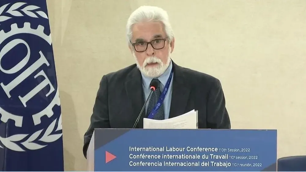 Andrés Fostik, delegado de los empleadores por Uruguay.