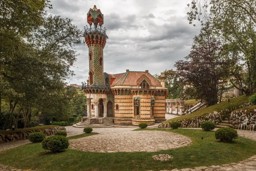 El Capricho de Gaudí en Comillas (Cantabria).