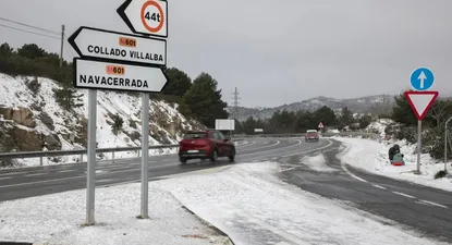 Nieve en Navacerrada