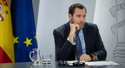 El ministro de Transportes y Movilidad Sostenible, Óscar Puente, durante una rueda de prensa posterior al Consejo de Ministros,