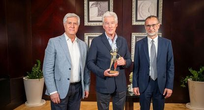 El actor Richard Gere recibió el Galardón de Honor de los 69 Premios Sant Jordi de Cinematografía.&nbsp;