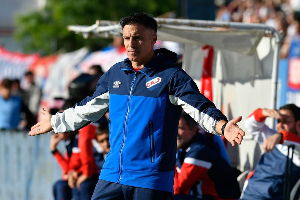 Pablo Peirano, entrenador de Nacional Pablo Peirano, entrenador de Nacional