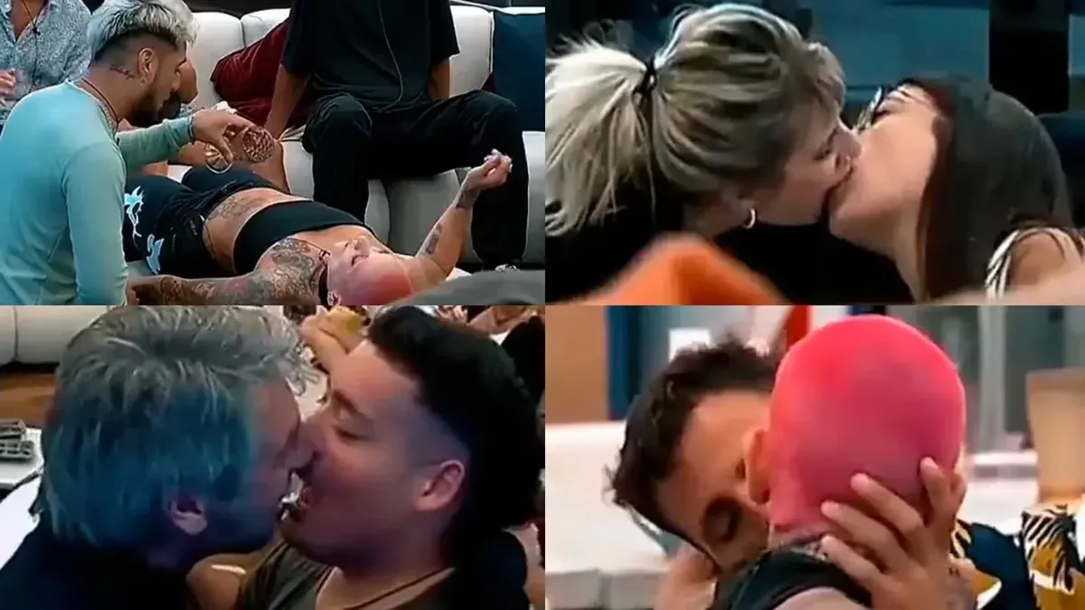 Se encendió la casa: besos apasionados, juegos del hielo y striptease entre  todos los jugadores de GH