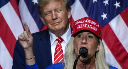 La congresista Taylor Greene se enfrentó a Trump por los archivos del caso Epstein