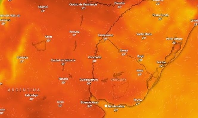 Se vienen dos olas de calor más en Uruguay: cuándo serán y qué temperaturas se esperan, según un meteorólogo