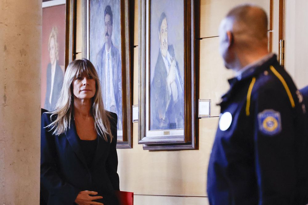 Begoña Gómez, esposa del presidente del gobierno Pedro Sánchez.