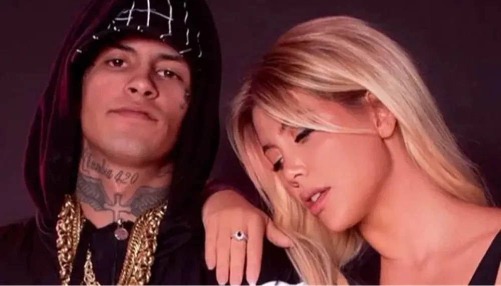 L-Gante abordó diversos temas con los panelistas, entre ellos, el recordado vínculo con Wanda Nara.