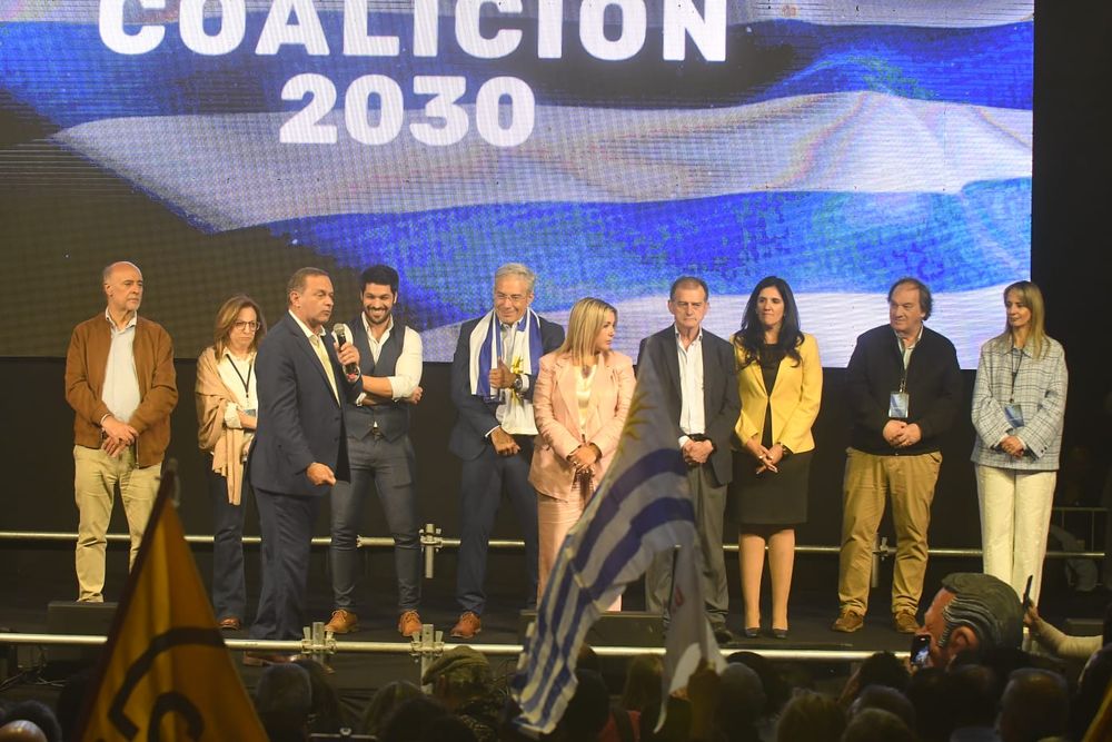 La foto de la coalición el domingo 27 de octubre