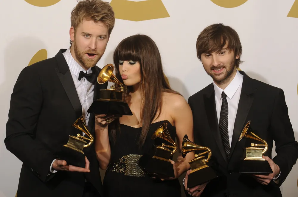 El grupo de música country Lady Antebellum fue el más premiado de la edición pasada