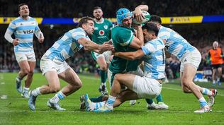 Los Pumas ante Irlanda