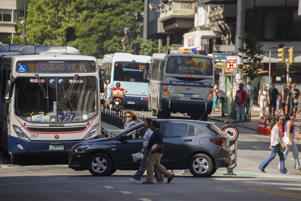 Intendencia de Montevideo por cortes y desvíos en el tránsito