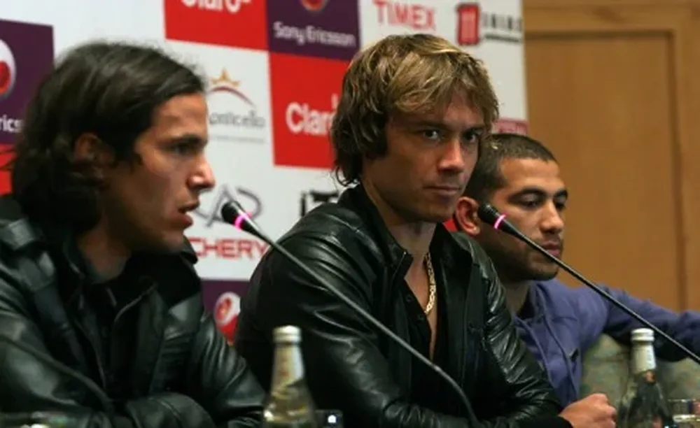 González, Lugano y Gargano en Santiago