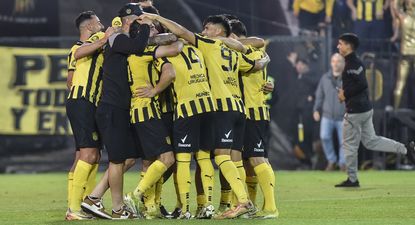 Peñarol celebró el título del Campeonato Uruguayo