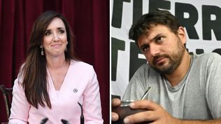 Victoria Villarruel y Juan Grabois se cruzaron en redes sociales.&nbsp;