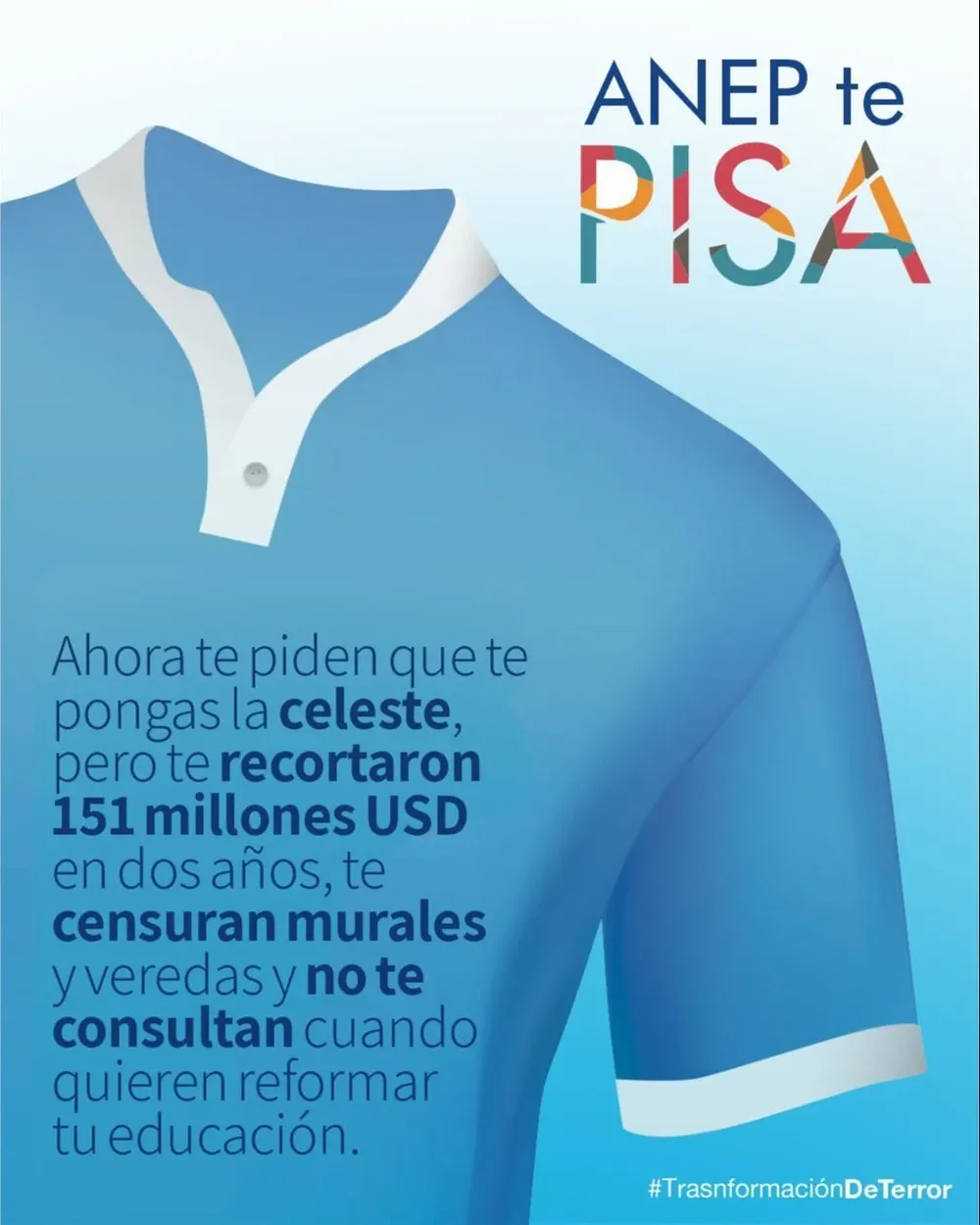 La imagen retocada por Fenapes.