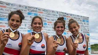 Remeros de Mercedes volvió a brillar en Argentina