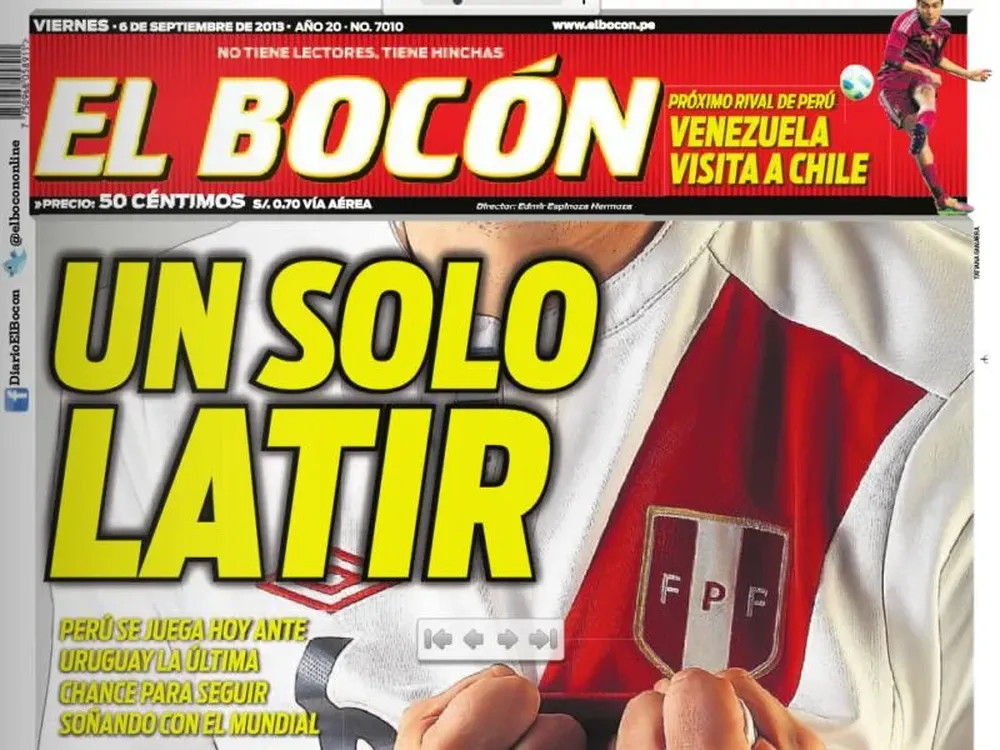 La tapa de El Bocón de este viernes