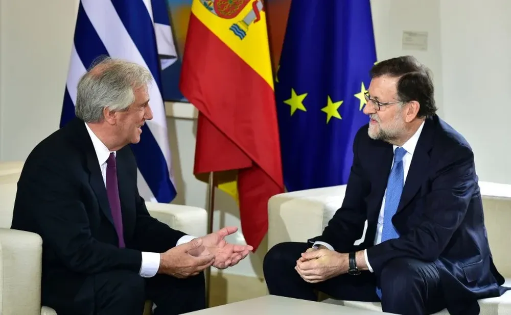 Vázquez y Rajoy ya se encontraron en España