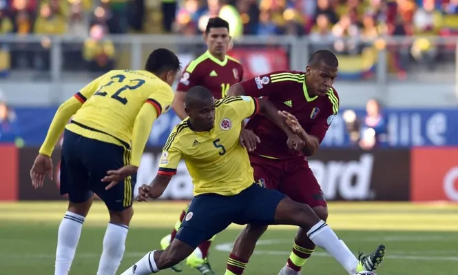 Colombia le ganó cómodo a Venezuela